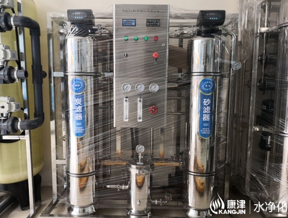 0.5噸反滲透純凈水設備 KJ-RO500 全自動(dòng)控制系統，全管路不銹鋼